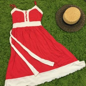 Cotton Polka Dot Dress